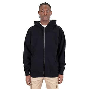 Men's Garment-Dyed Double-Zip Hooded Sweatshirt - SHGDZ