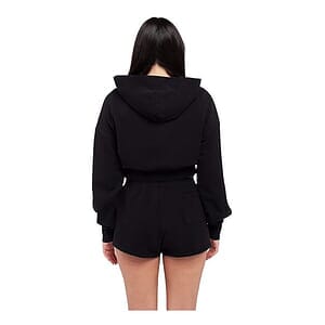 Women's Garment-Dye Crop Hooded Sweatshirt - SHGWC