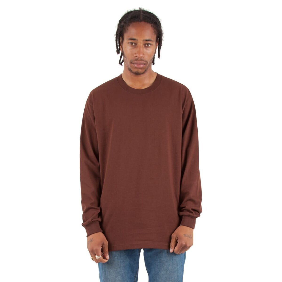 Men's Tall Max Heavyweight Long Sleeve T-Shirt - SHMHLST