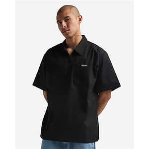 Men's Work Heavyweight Quarter-Zip Short Sleeve Shirt - SHQZWS