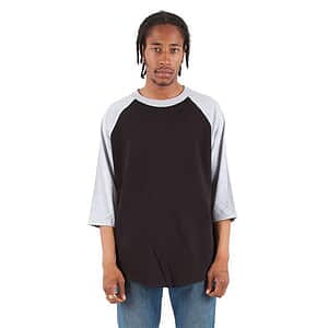 Unisex Three-Quarter Sleeve Raglan T-Shirt - SHRAG