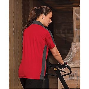 Women's Performance Knit Two-Tone Polo - SK53