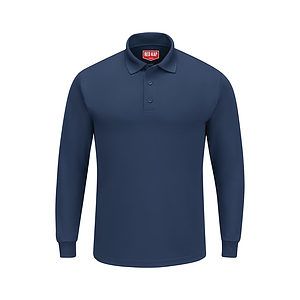 Men's Long Sleeve Performance Knit Polo - SK6L