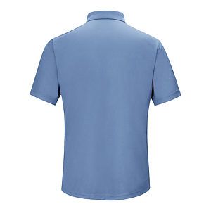 Men's Performance Knit Gripper-Front Polo - SK74