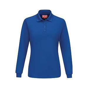 Women's Long Sleeve Performance Knit Polo - SK7L