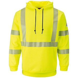 Men's Hi-Visibility Hooded Sweatshirt - SMH4