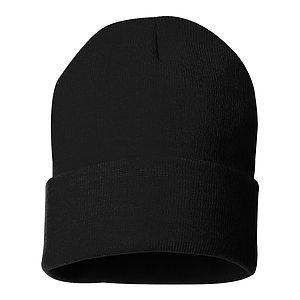 12" Solid Cuffed Beanie - SP12