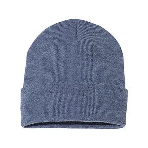 12" Solid Cuffed Beanie - SP12
