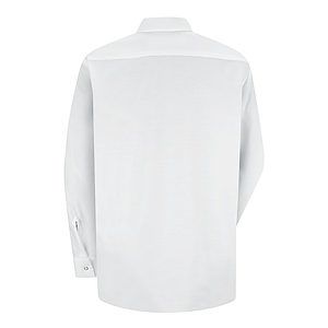 Women's Long Sleeve Specialized Pocketless Poplin Work Shirt - SP15