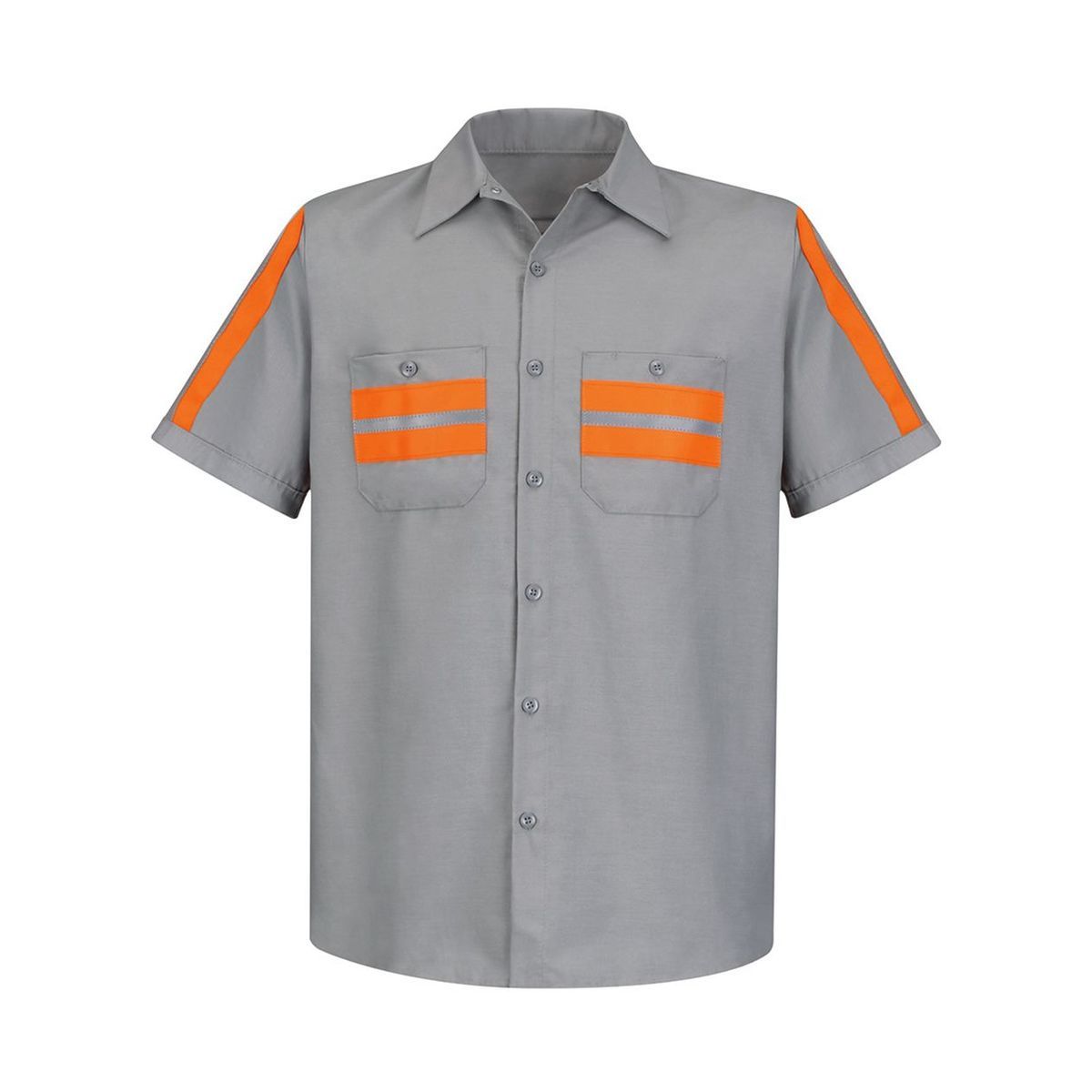 Men's Tall Enhanced Visibility Industrial Work Shirt - SP24ET