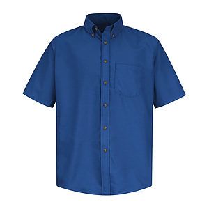 Men's Poplin Short Sleeve Dress Shirt - SP80