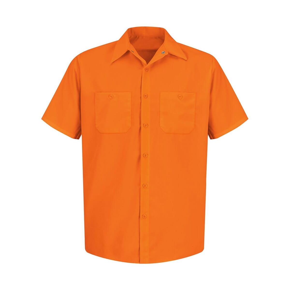 Men's Tall Enhanced Visibility Short Sleeve Work Shirt - SS24T