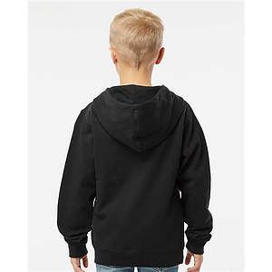 Youth Midweight Full-Zip Hooded Sweatshirt - SS4001YZ