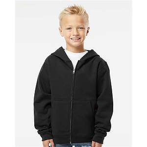 Youth Midweight Full-Zip Hooded Sweatshirt - SS4001YZ