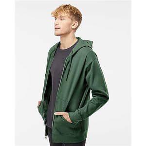 Unisex Midweight Full-Zip Hooded Sweatshirt - SS4500Z