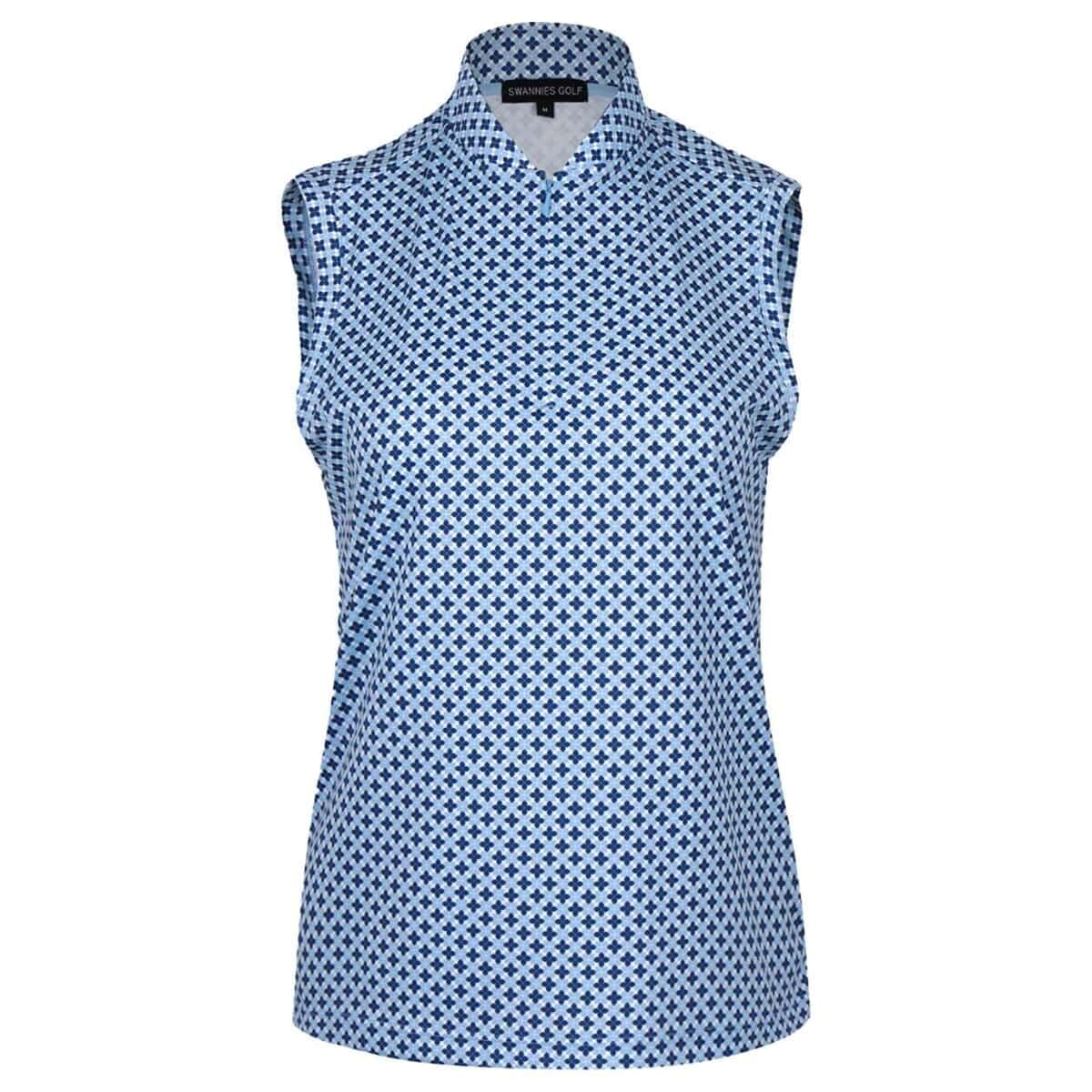 Women's Amber Quarter-Zip Sleeveless Polo - SW8100L