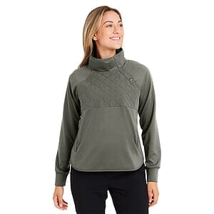 Women's Ellis Snap Neck Pullover - SWE400L