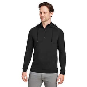 Unisex Vandyke Quarter-Zip Hooded Sweatshirt - SWV600