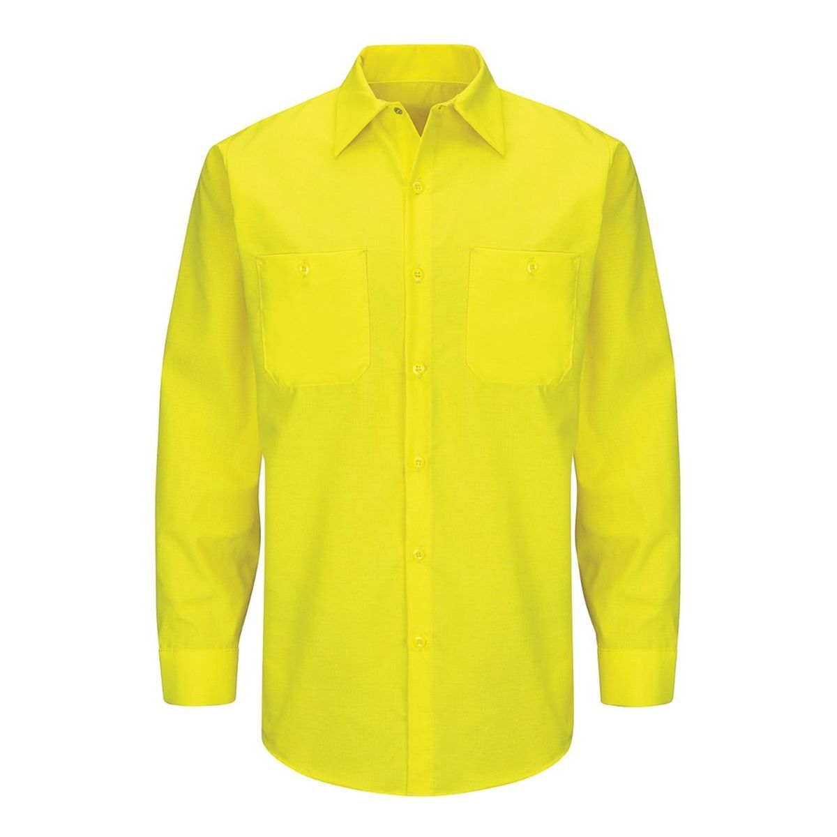 Men's Enhanced & Hi-Visibility Long Sleeve Work Shirt - SY14