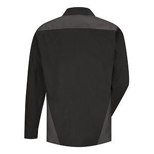Men's Tall Long Sleeve Tri-Color Shop Shirt - SY18T