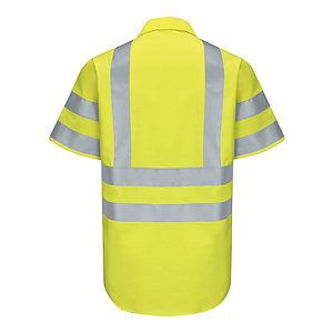 Men's Enhanced & Hi-Visibility Work Shirt - SY24