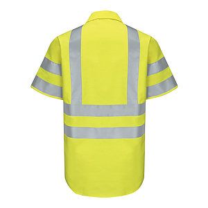 Men's Tall Enhanced & Hi-Visibility Work Shirt - SY24T