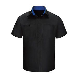 Men's Performance Plus Short Sleeve Shirt With Oilblok Technology - SY42