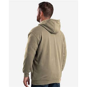 Men's Tall Heritage Thermal-Lined Full-Zip Hooded Sweatshirt - SZ101T