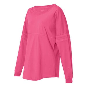 Women's Jersey Pom Pom Long Sleeve T-Shirt - T14