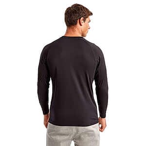 Unisex Panelled Long Sleeve Tech T-Shirt - TD050
