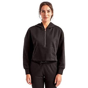 Women's Alice Half-Zip Hooded Sweatshirt - TD077