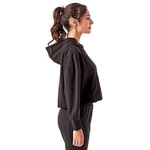 Women's Alice Half-Zip Hooded Sweatshirt - TD077
