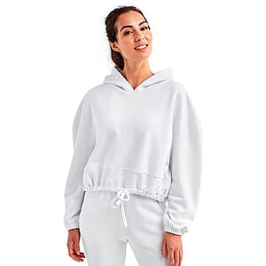 Women's Cropped Maria Hooded Sweatshirt - TD085