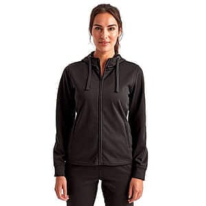 Women's Spun Dyed Full-Zip Hooded Sweatshirt - TD498