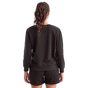 Women's Billie Side-Zip Crewneck Sweatshirt - TD600