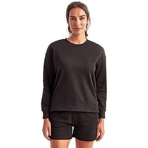 Women's Billie Side-Zip Crewneck Sweatshirt - TD600