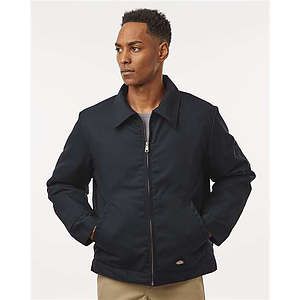 Unisex Tall Insulated Industrial Eisenhower Jacket - Tall Sizes - TJ55T