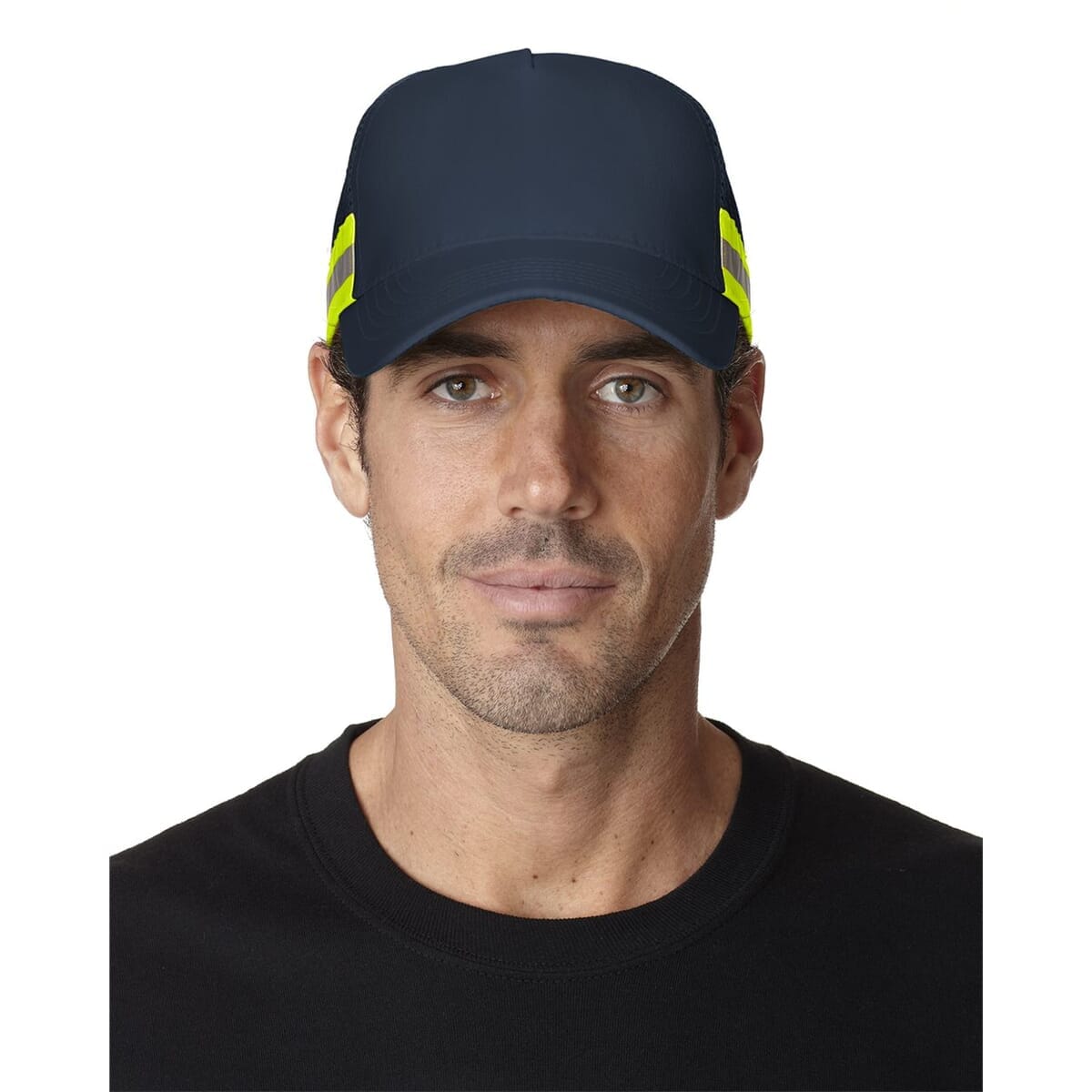 Trucker Reflector High-Visibility Constructed Cap - TR102