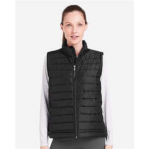 Women's Quilted Puffer Vest - TW911