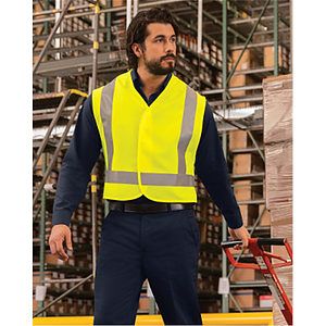 Men's High Visibility Safety Vest - VYV6
