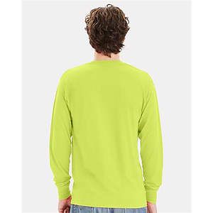 Unisex Workwear Long Sleeve Pocket T-Shirt - W120