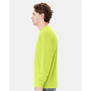 Unisex Workwear Long Sleeve Pocket T-Shirt - W120