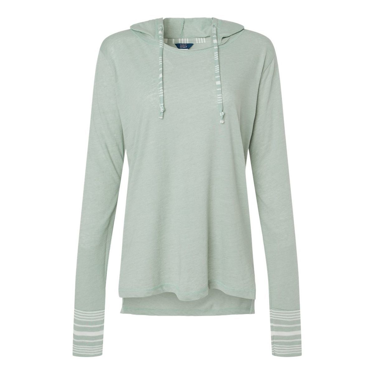 Women's Heathered Jersey Hooded Tunic - W19439