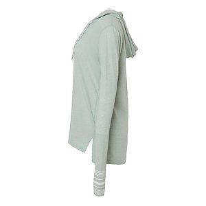 Women's Heathered Jersey Hooded Tunic - W19439