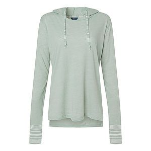 Women's Heathered Jersey Hooded Tunic - W19439