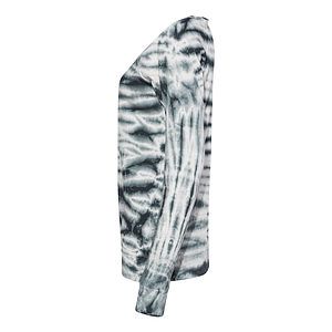 Women's French Terry Off-the-Shoulder Tie-Dyed Sweatshirt - W20173
