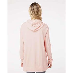 Women's Sueded Jersey Hooded Sweatshirt - W21404