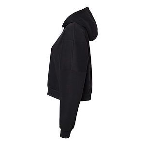 Women's Sueded Fleece Crop Hooded Sweatshirt - W21751