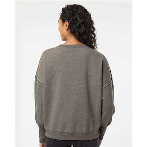 Women's Sueded Fleece Crewneck Sweatshirt - W22712