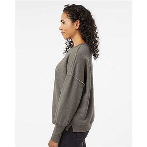 Women's Sueded Fleece Crewneck Sweatshirt - W22712